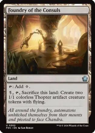 Foundry of the Consuls (FDC-302) - Commander: Foundations