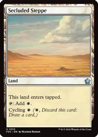 Secluded Steppe (FDC-312) - Commander: Foundations