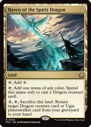 Haven of the Spirit Dragon (FDC-304) - Commander: Foundations
