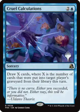 Cruel Calculations (PPFRA-026) - Promo Pack: Reality Fracture Foil