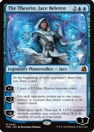 The Theorist, Jace Beleren (PPFRA-043) - Promo Pack: Reality Fracture Foil