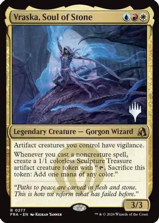 Vraska, Soul of Stone (PPFRA-277) - Promo Pack: Reality Fracture Foil