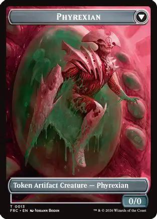 Phyrexian // Incubator Double-Sided Token (FRC-13 // 13) - Commander: Reality Fracture