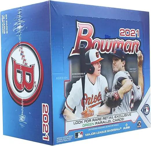 2021 Bowman Baseball Retail Box
