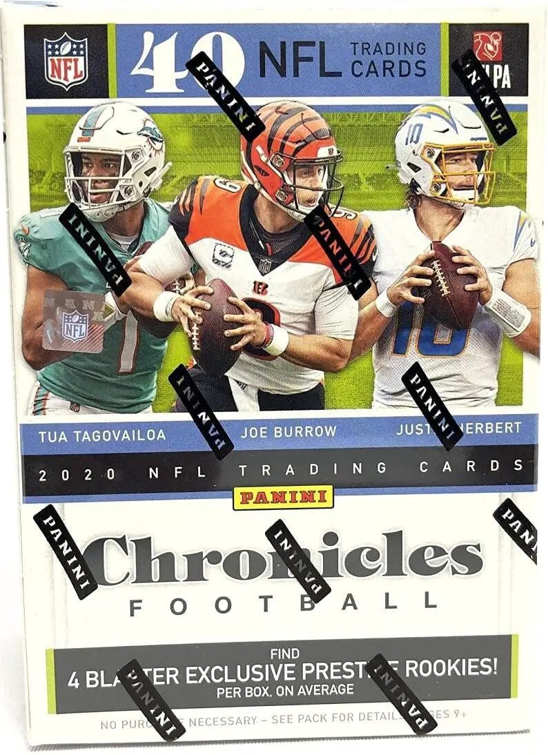 2020 Panini Chronicles Football 8-Pack Blaster Box