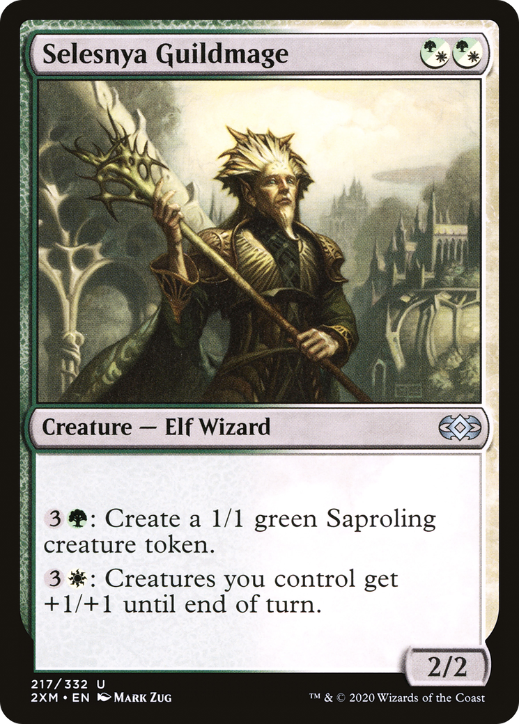 Selesnya Guildmage (2XM-217) - Double Masters Foil