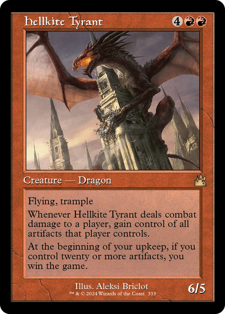 Hellkite Tyrant (RVR-333) - Ravnica Remastered