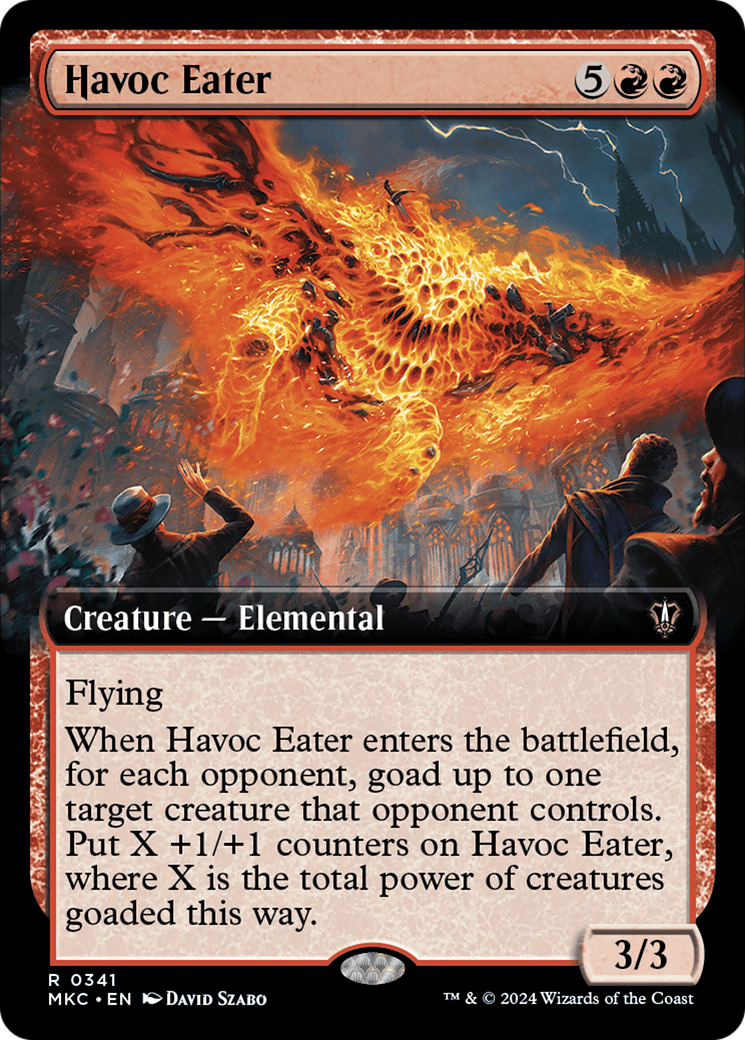 Havoc Eater (MKC-341) - Murders at Karlov Manor Commander: (Extended Art)