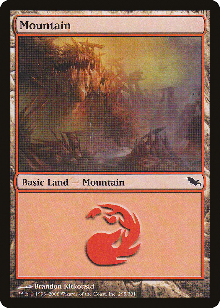 Mountain (SHM-295) - Shadowmoor Foil