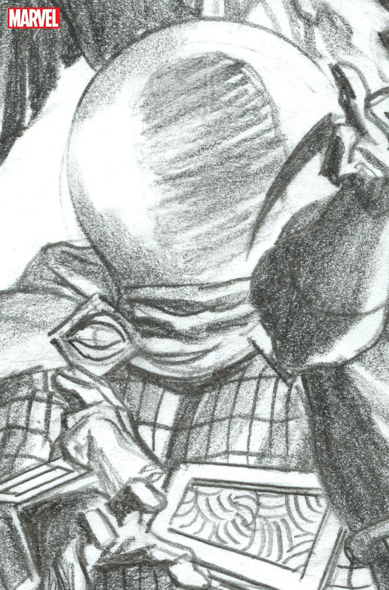 Amazing Spider-Man #23 D 1:100 Alex Ross Timeless Mysterio Virgin Sketch Variant (04/05/2023) Marvel