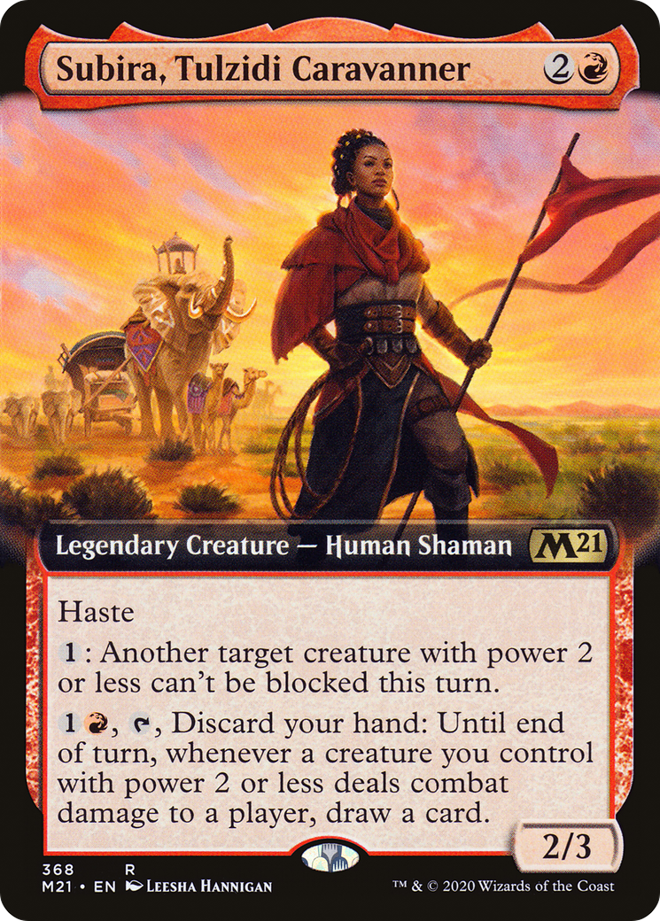 Subira, Tulzidi Caravanner (M21-368) - Core Set 2021: (Extended Art)