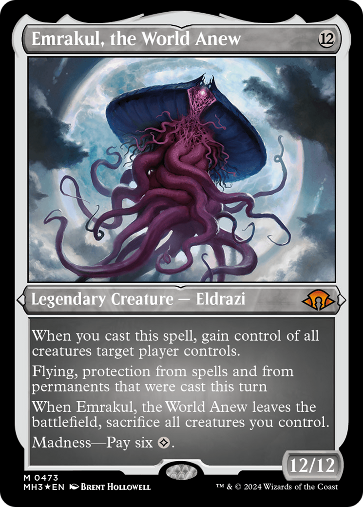 Emrakul, the World Anew (MH3-473) - Modern Horizons 3 Foil