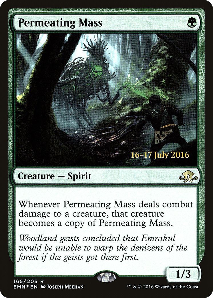 Permeating Mass (PRE-165S) - Eldritch Moon Promos Foil