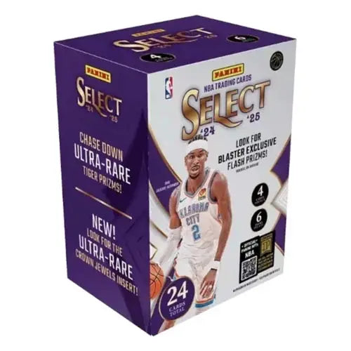 2024/25 Panini Select Basketball 6-Pack Blaster Box