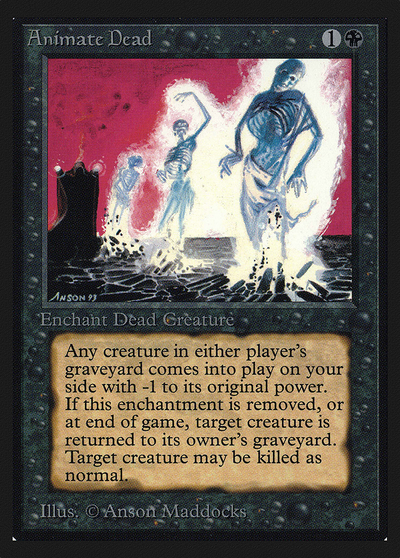 Animate Dead (CED-) - Collectors' Edition