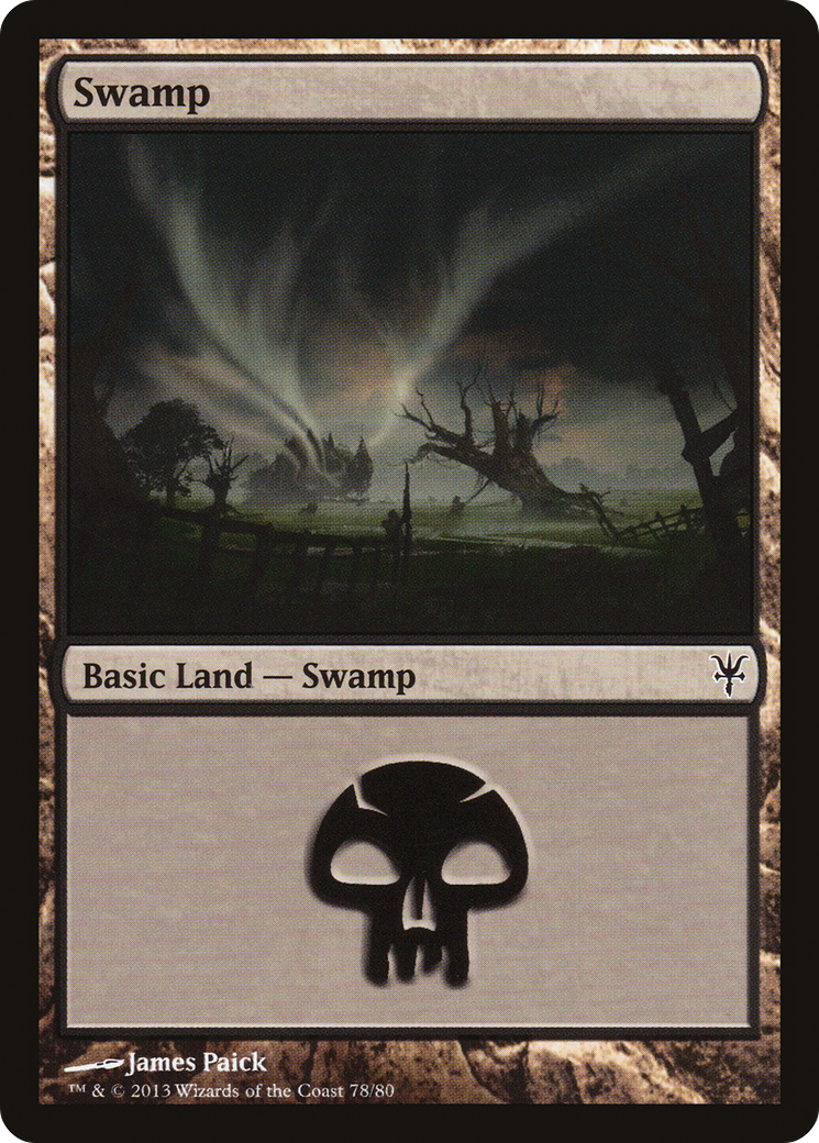 Swamp (DDK-078) - Duel Decks: Sorin vs. Tibalt