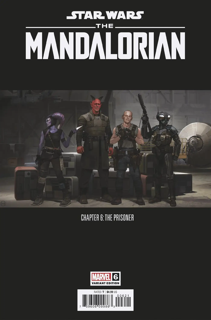 Star Wars The Mandalorian #6 B Concept Art Variant (12/14/2022) Marvel