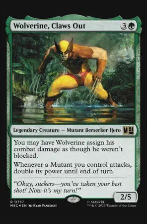 Wolverine #22 E  Tbd Artist Magic The Gathering Variant (06/24/2026) Marvel