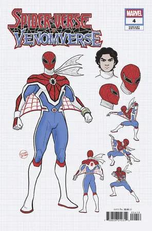 Spider-Verse Vs Venomverse #4 C 1:10 Luciano Vecchio Design Variant (08/27/2025) Marvel