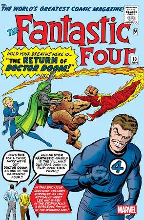 Fantastic Four #10 B Facsimile Edition Foil Variant (10/08/2025) Marvel