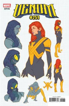 Venom #259 F 1:10 Rb Silva Design Variant (06/24/2026) Marvel