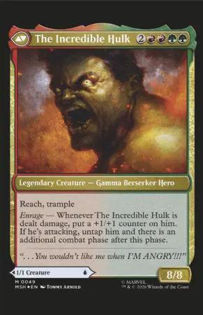 Infernal Hulk #8 C Tbd Artist Magic The Gathering Variant (06/24/2026) Marvel