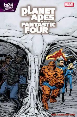 Planet Of The Apes Vs. Fantastic Four #2 D Ron Frenz Homage Variant (03/11/2026) Marvel