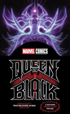 Queen In Black #1 P True Believers Blind Bag Display Box (07/29/2026) Marvel
