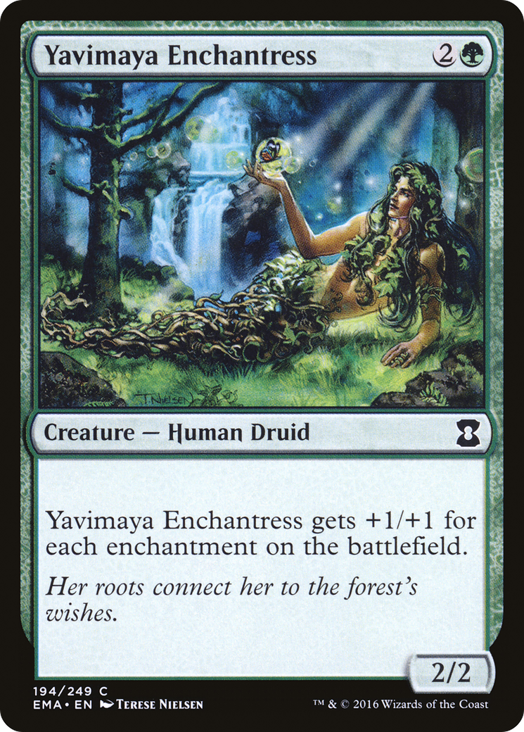 Yavimaya Enchantress (EMA-194) - Eternal Masters Foil