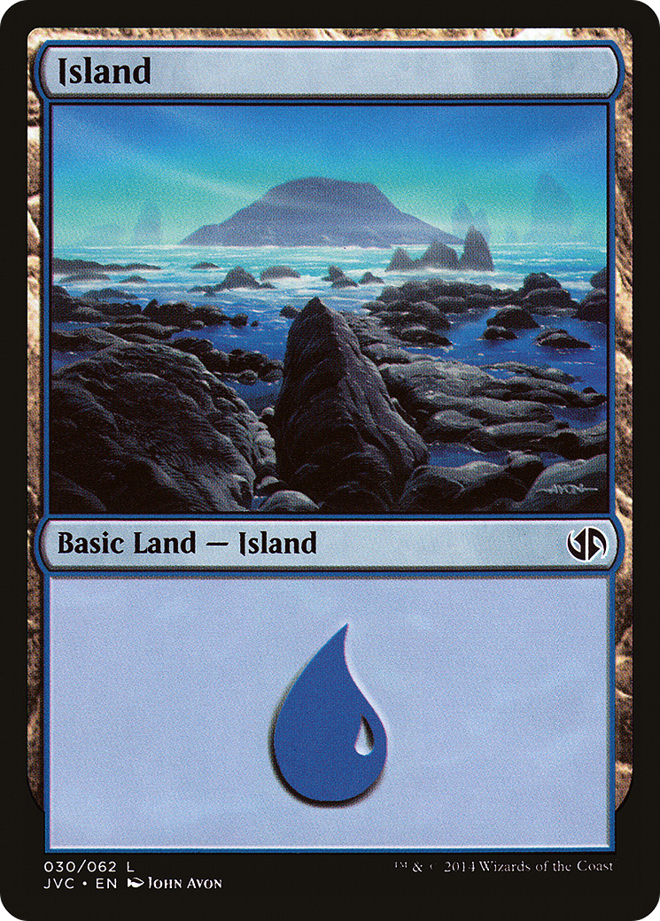 Island (DD3-030) - Duel Decks Anthology: Jace vs. Chandra
