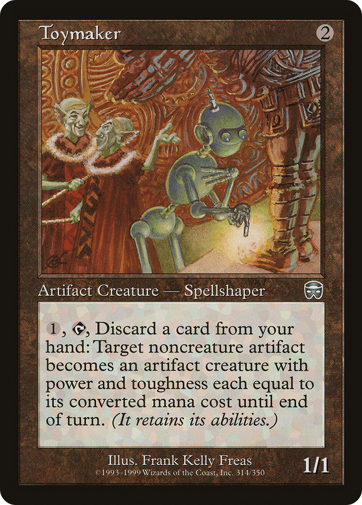 Toymaker (MMQ-314) - Mercadian Masques Foil