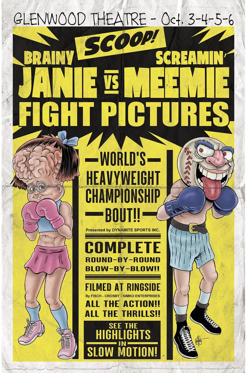 Madballs Vs Garbage Pail Kids Slime Again #4 C Ken Haeser Poster Art Variant (05/10/2023) Dynamite