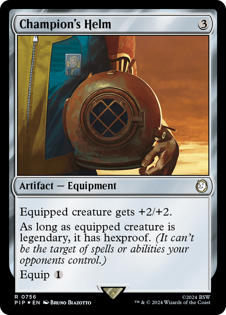 Champion's Helm (PIP-756) - Fallout Foil