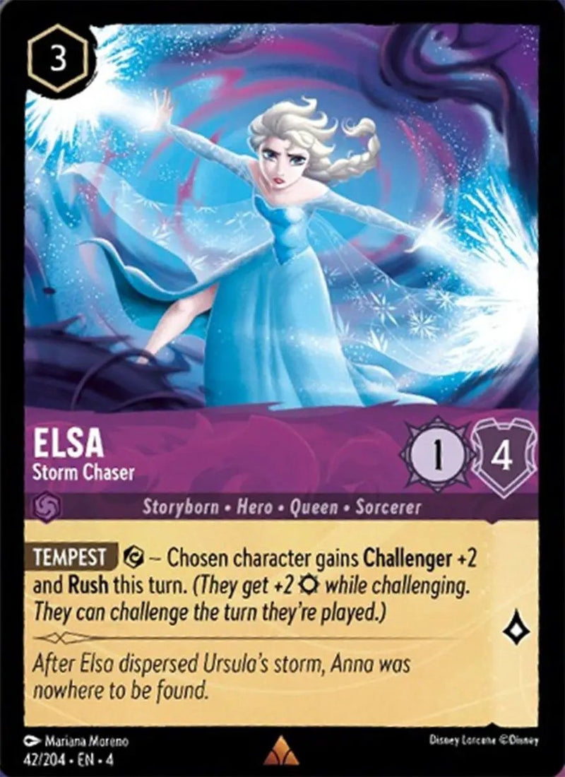 Elsa - Storm Chaser (42/204) - Ursulas Return Cold Foil