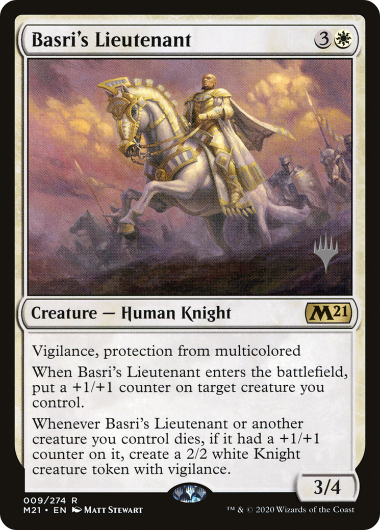 Basri's Lieutenant (PPM21-009) - Core Set 2021 Promos Foil