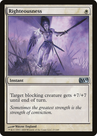 Righteousness (M10-027) - Magic 2010