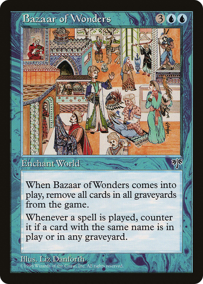 Bazaar of Wonders (MIR-) - Mirage
