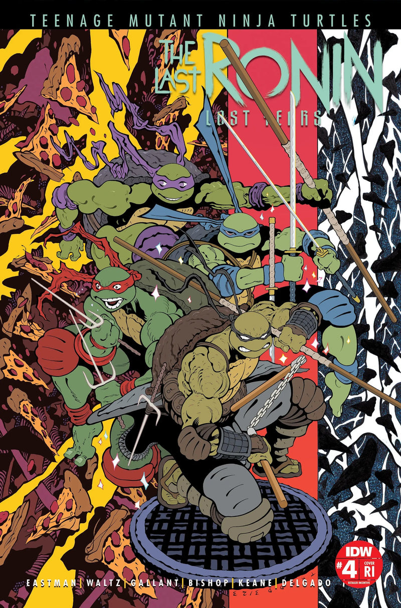 Teenage Mutant Ninja Turtles TMNT Last Ronin Lost Years #4 D 1:25 Tradd Moore Variant (06/21/2023) Idw