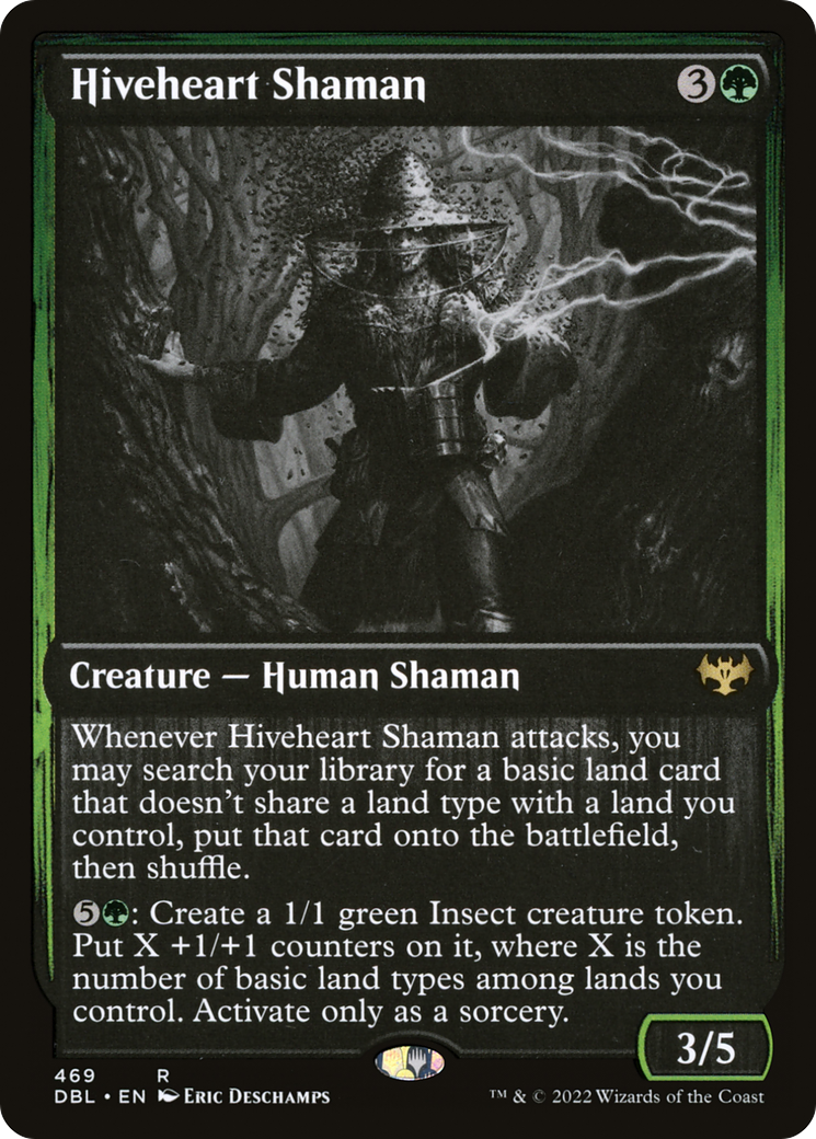Hiveheart Shaman (DBL-469) - Innistrad: Double Feature Foil