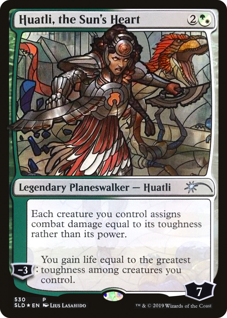 Huatli, the Sun's Heart (SLD-530) - Secret Lair Drop Foil