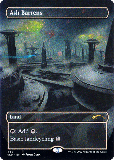 Ash Barrens (SLD-469) - Secret Lair Drop (Borderless) Foil