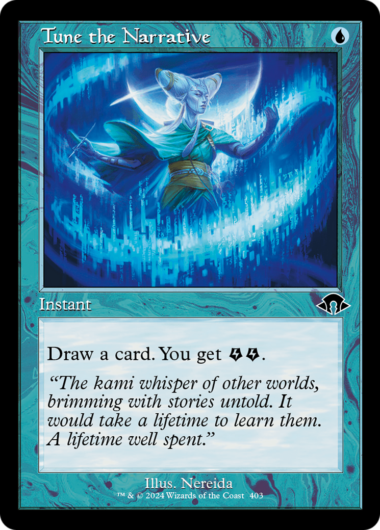 Tune the Narrative (Retro Frame) (MH3-403) - Modern Horizons 3 Foil