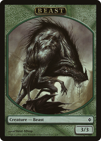 Beast (NPH-001) - New Phyrexia Tokens