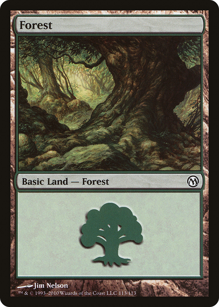 Forest (DPA-113) - Duels of the Planeswalkers