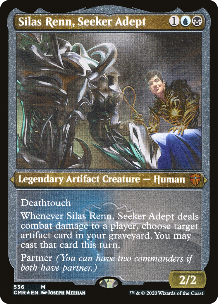 Silas Renn, Seeker Adept (CMR-536) - Commander Legends Foil