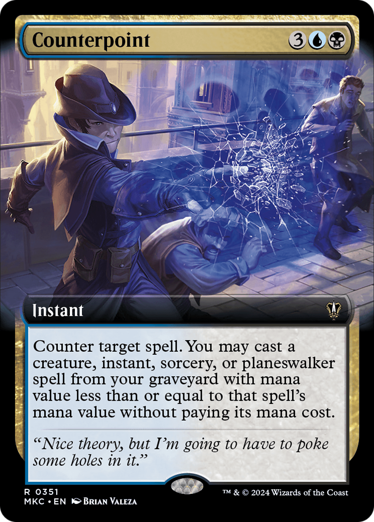 Counterpoint (MKC-351) - Murders at Karlov Manor Commander: (Extended Art)