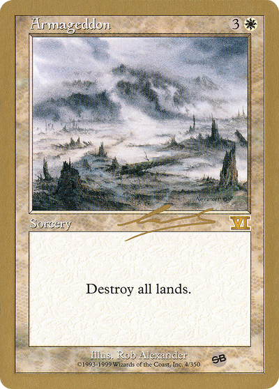 Armageddon (WCD-) - World Championship Decks 2000