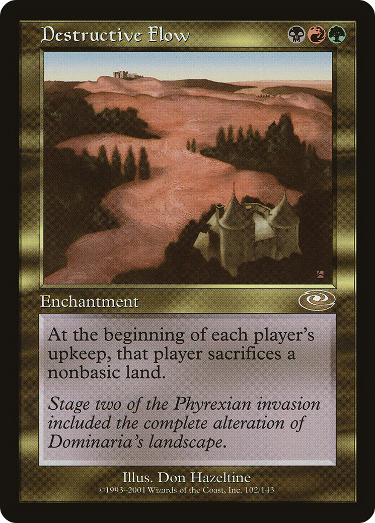Destructive Flow (PLS-102) - Planeshift Foil