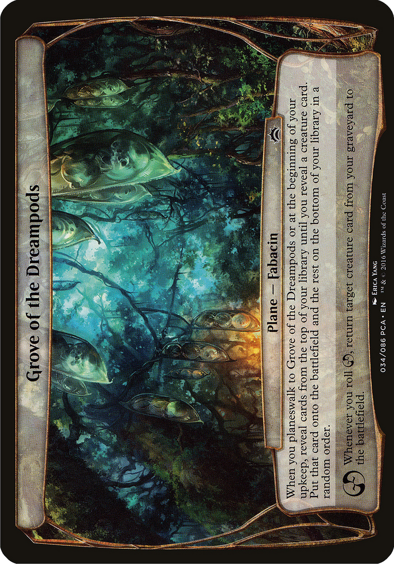 Grove of the Dreampods (OVER-034) - Planechase Anthology Planes