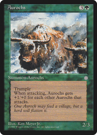 Aurochs (ICE-) - Ice Age